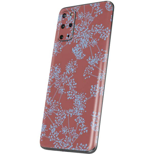 Airy Blue Floral Galaxy S20 Plus Skin