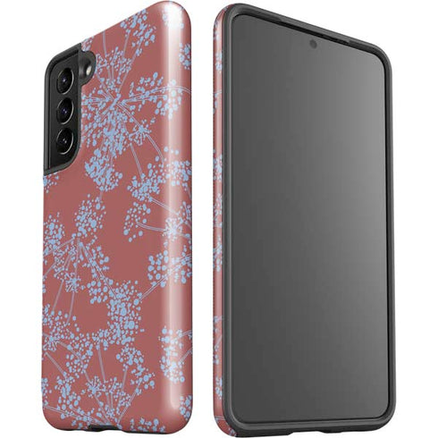 Airy Blue Floral Galaxy S21 5G Pro Case