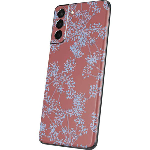Airy Blue Floral Galaxy S21 5G Skin