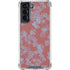 Airy Blue Floral Galaxy S22 Clear Case