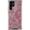 Airy Blue Floral Galaxy S22 Ultra Clear Case