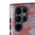 Airy Blue Floral Galaxy S22 Ultra Pro Case