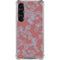 Airy Blue Floral Galaxy S23 Clear Case