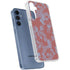 Airy Blue Floral Galaxy S24 Clear Case
