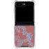 Airy Blue Floral Galaxy Z Flip5 5G Clear Case