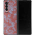 Airy Blue Floral Galaxy Z Fold3 5G Skin