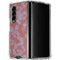 Airy Blue Floral Galaxy Z Fold4 5G Clear Case