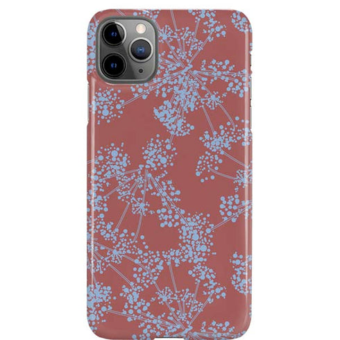 Airy Blue Floral iPhone 11 Pro Max Lite Case