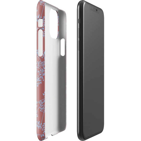 Airy Blue Floral iPhone 11 Pro Max Lite Case