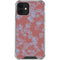 Airy Blue Floral iPhone 12 Clear Case