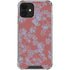 Airy Blue Floral iPhone 12 Clear Case