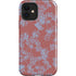 Airy Blue Floral iPhone 12 Impact Case