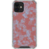 Airy Blue Floral iPhone 12 Mini Clear Case