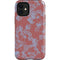 Airy Blue Floral iPhone 12 Mini Impact Case