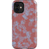 Airy Blue Floral iPhone 12 Mini Impact Case