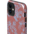 Airy Blue Floral iPhone 12 Mini Impact Case