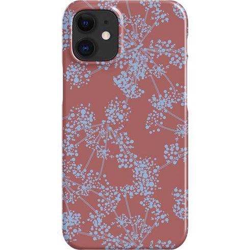 Airy Blue Floral iPhone 12 Mini Lite Case