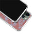 Airy Blue Floral iPhone 12 Pro Clear Case