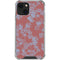 Airy Blue Floral iPhone 14 Plus Clear Case