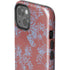 Airy Blue Floral iPhone 15 Impact Case