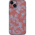 Airy Blue Floral iPhone 15 Plus Skin