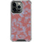 Airy Blue Floral iPhone 14 Pro Clear Case