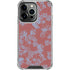 Airy Blue Floral iPhone 14 Pro Clear Case