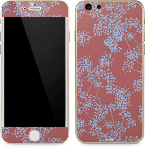 Airy Blue Floral iPhone 6/6s Skin