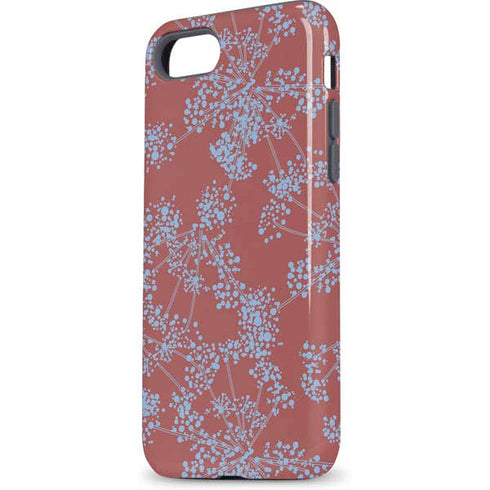 Airy Blue Floral iPhone 7 Pro Case