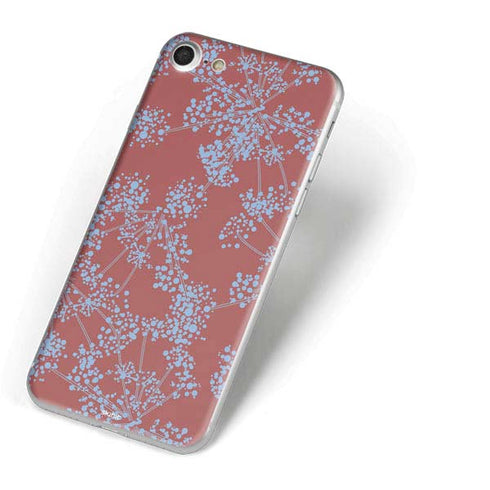 Airy Blue Floral iPhone 8 Skin