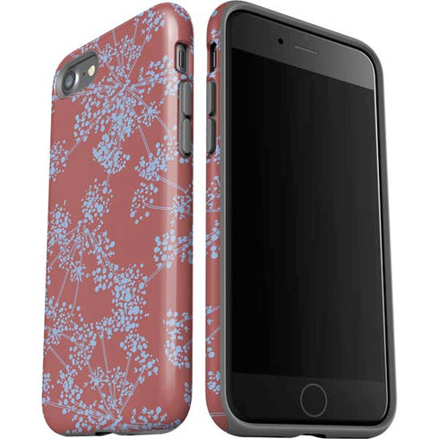 Airy Blue Floral iPhone SE (2nd & 3rd Gen) Pro Case