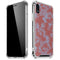Airy Blue Floral iPhone XR Clear Case