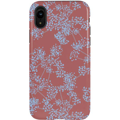 Airy Blue Floral iPhone XR Pro Case