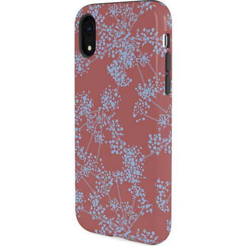 Airy Blue Floral iPhone XR Pro Case