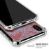 Airy Blue Floral iPhone XS Max Clear Case
