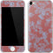 Airy Blue Floral Apple iPod Skin