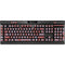 Airy Blue Floral K95 RGB PLATINUM Mechanical Gaming Keyboard Skin