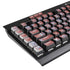 Airy Blue Floral K95 RGB PLATINUM Mechanical Gaming Keyboard Skin