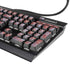 Airy Blue Floral K95 RGB PLATINUM Mechanical Gaming Keyboard Skin