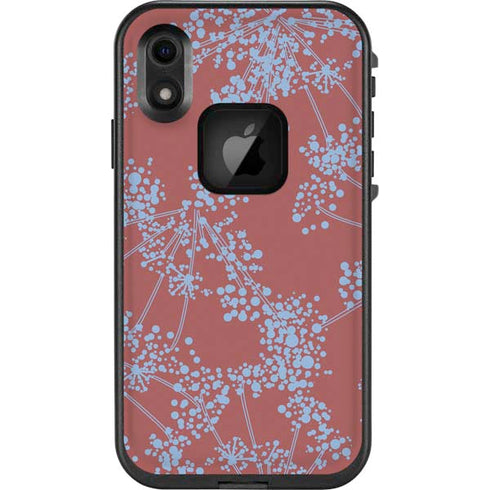 Airy Blue Floral LifeProof Fre iPhone Skin