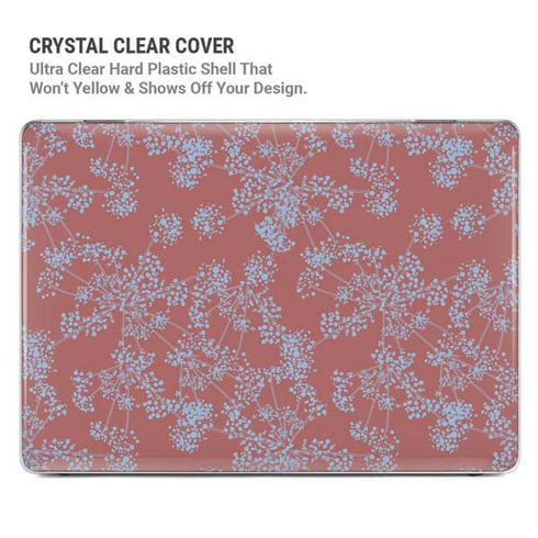 Airy Blue Floral MacBook Pro 16in (2021-25) Case plus Skin