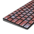 Airy Blue Floral Magic Keyboard with Numeric Keypad Skin