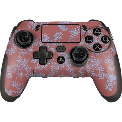 Airy Blue Floral PlayStation Scuf Vantage 2 Controller Skin