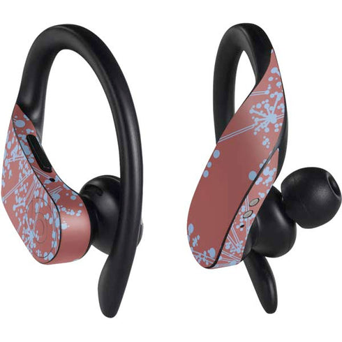 Airy Blue Floral PowerBeats Pro Skin