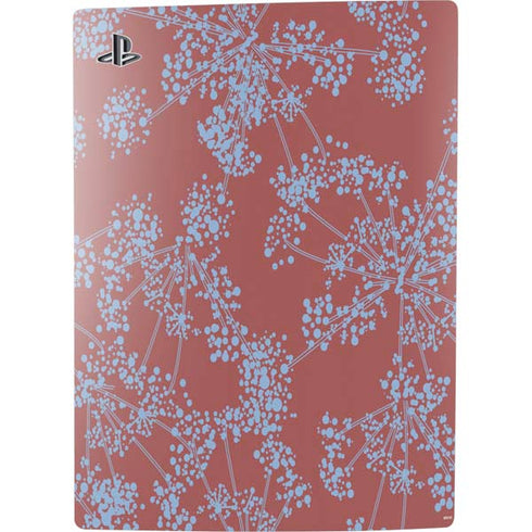 Airy Blue Floral PS5 Bundle Skin
