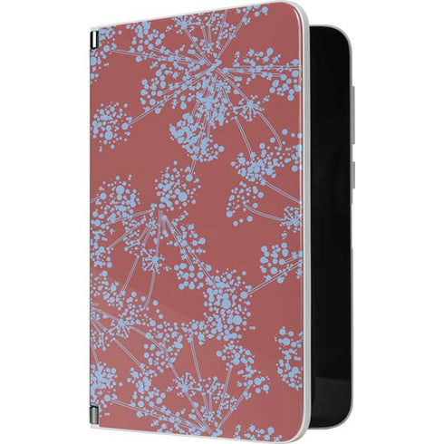 Airy Blue Floral Surface Duo Skin