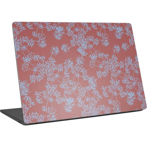 Airy Blue Floral Surface Laptop 4 15in Skin