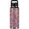 Airy Blue Floral YETI Rambler 36oz Bottle Skin