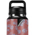 Airy Blue Floral YETI Rambler 36oz Bottle Skin