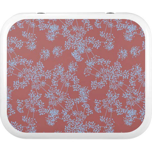 Airy Blue Floral YETI Roadie 24 Hard Cooler Skin